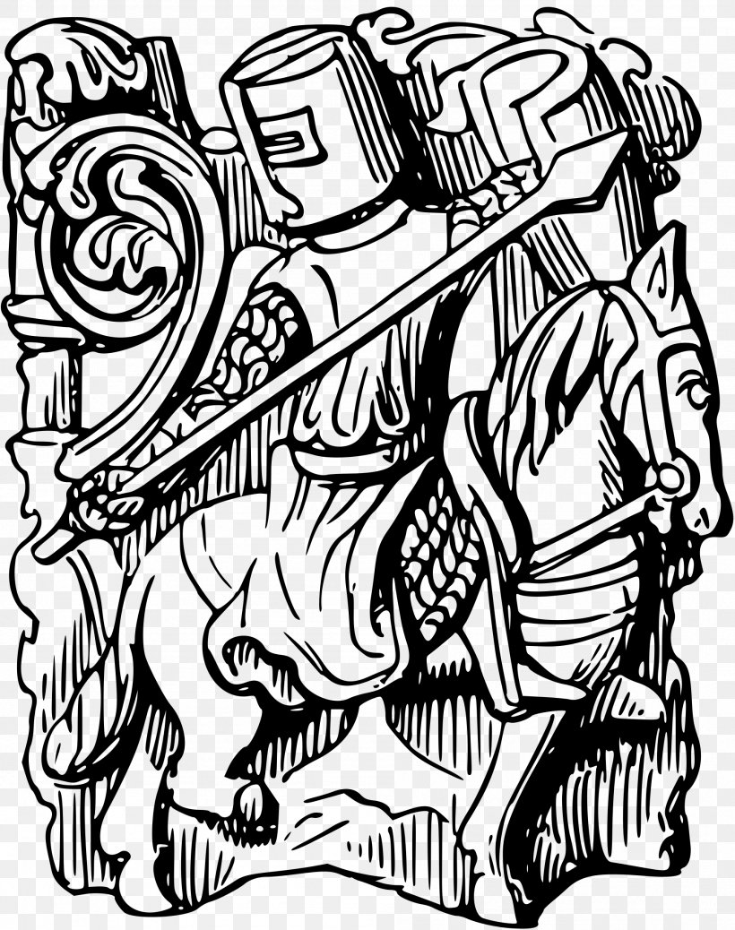 Clip Art, PNG, 1895x2400px, Knight, Art, Artwork, Black, Black And White Download Free