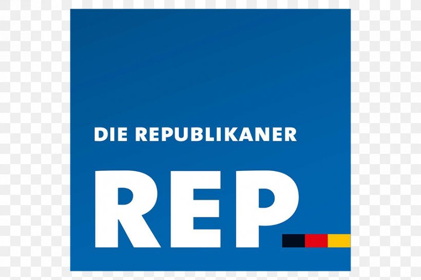 Germany The Republicans Political Party Republican Party Minor Party, PNG, 900x600px, Germany, Advertising, Area, Blue, Brand Download Free