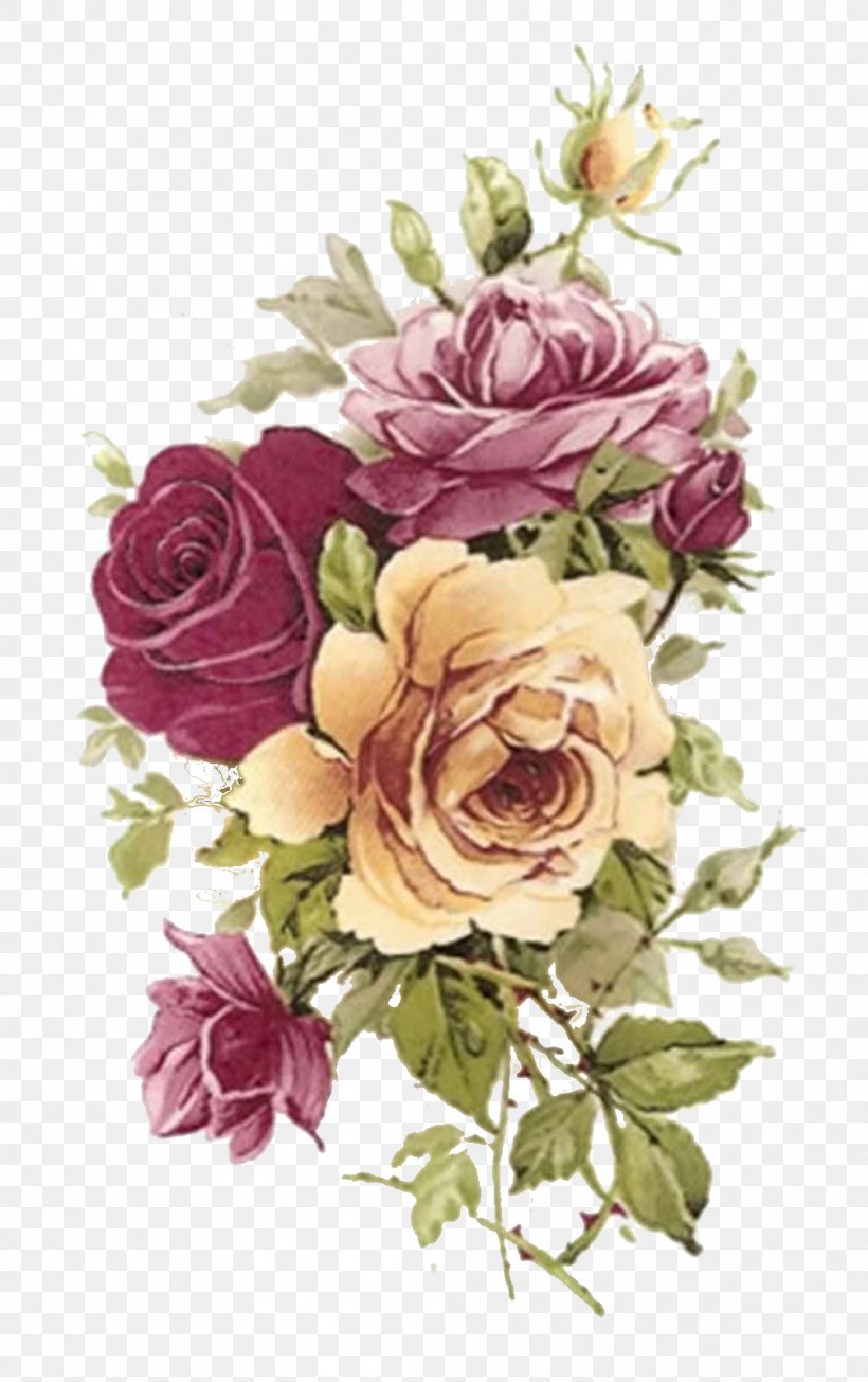 Paper Rose Vintage Clothing Decal, PNG, 1005x1600px, Paper, Artificial Flower, Ceramic, Cut Flowers, Decal Download Free