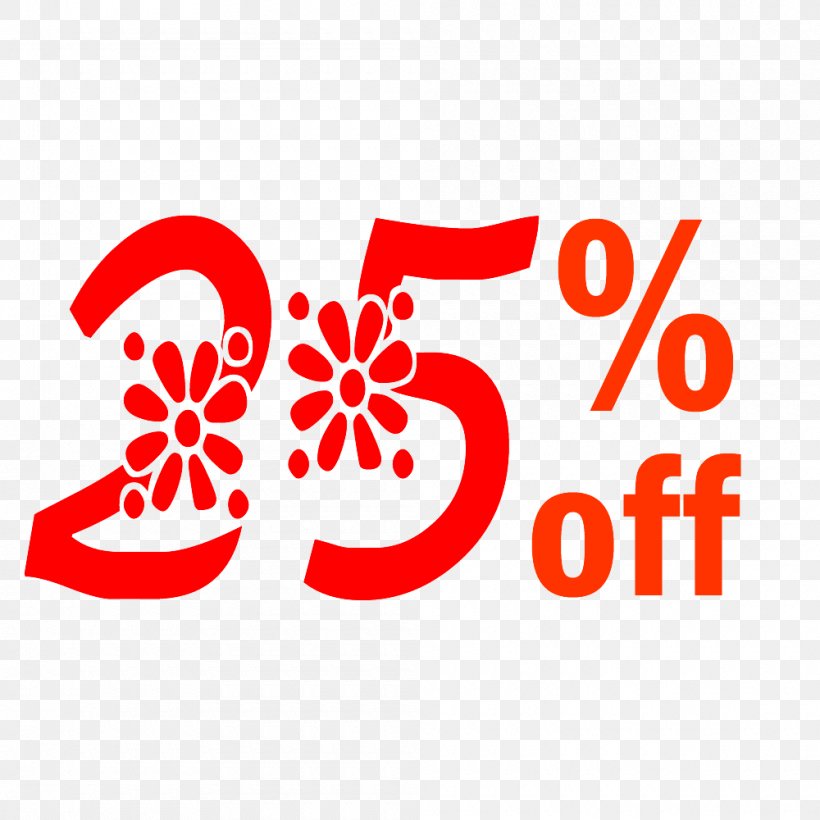 Spring 25% Off Discount Tag., PNG, 1000x1000px, Logo, Area, Brand, Shoe, Symbol Download Free
