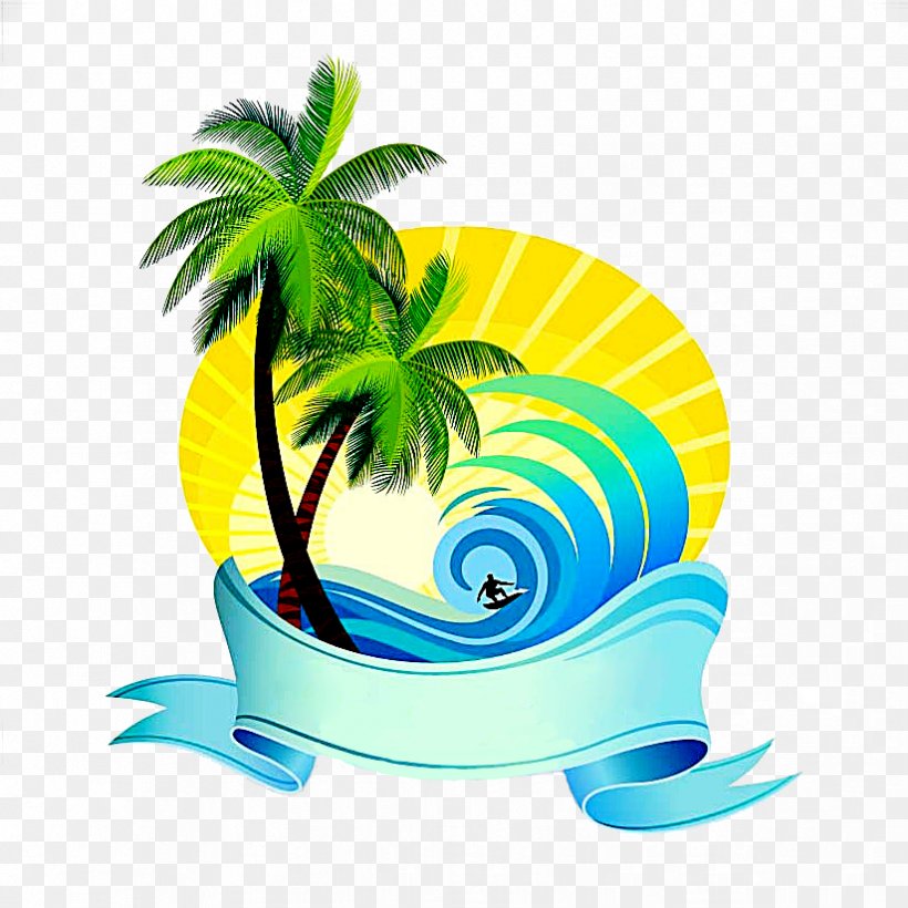 Summer Sea Decoration, PNG, 824x824px, Tropics, Art, Clip Art, Holiday, Illustration Download Free