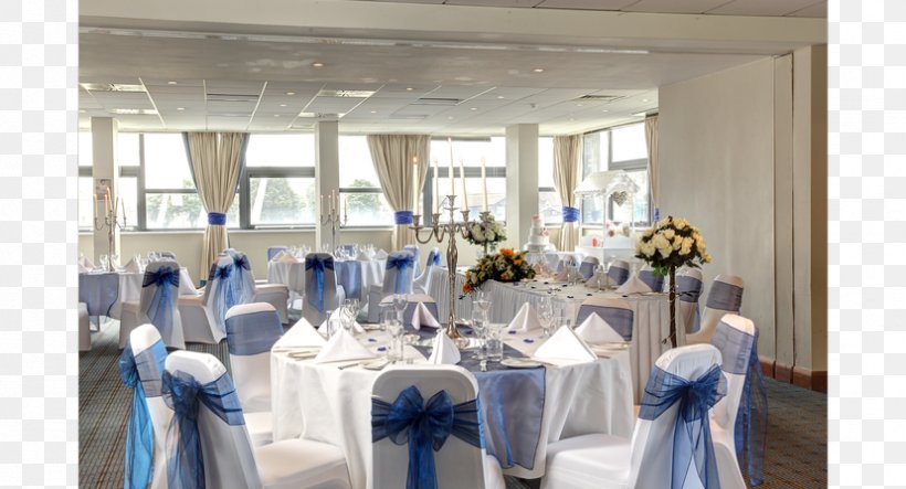 The Principal St David's Hotel Cardiff Bay Norwegian Church, Cardiff Wedding Reception Dyffryn, Vale Of Glamorgan, PNG, 828x448px, Cardiff Bay, Aisle, Banquet, Banquet Hall, Blue Download Free