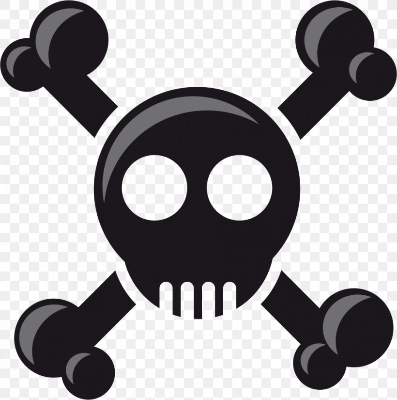 Car Skull And Crossbones Vector Graphics Illustration, PNG, 934x940px, Car, Black And White, Body Jewelry, Bone, Bumper Sticker Download Free