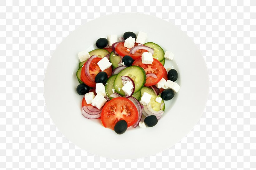 Greek Salad Greek Cuisine Mediterranean Cuisine Vegetable, PNG, 860x573px, Greek Salad, Appetizer, Cheese, Cucumber, Cuisine Download Free