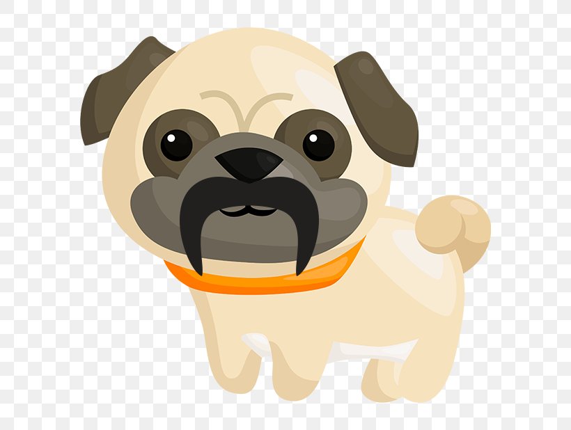 Pug Puppy Dog Breed Companion Dog Emoji, PNG, 618x618px, Pug, Carnivoran, Companion Dog, Dog, Dog Breed Download Free