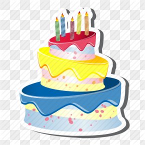 Birthday Cake Icons No Attribution - Birthday Cake Layer Cake PNG