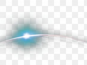 Blue Fade Light Effect Element - Blue Light Wallpaper PNG