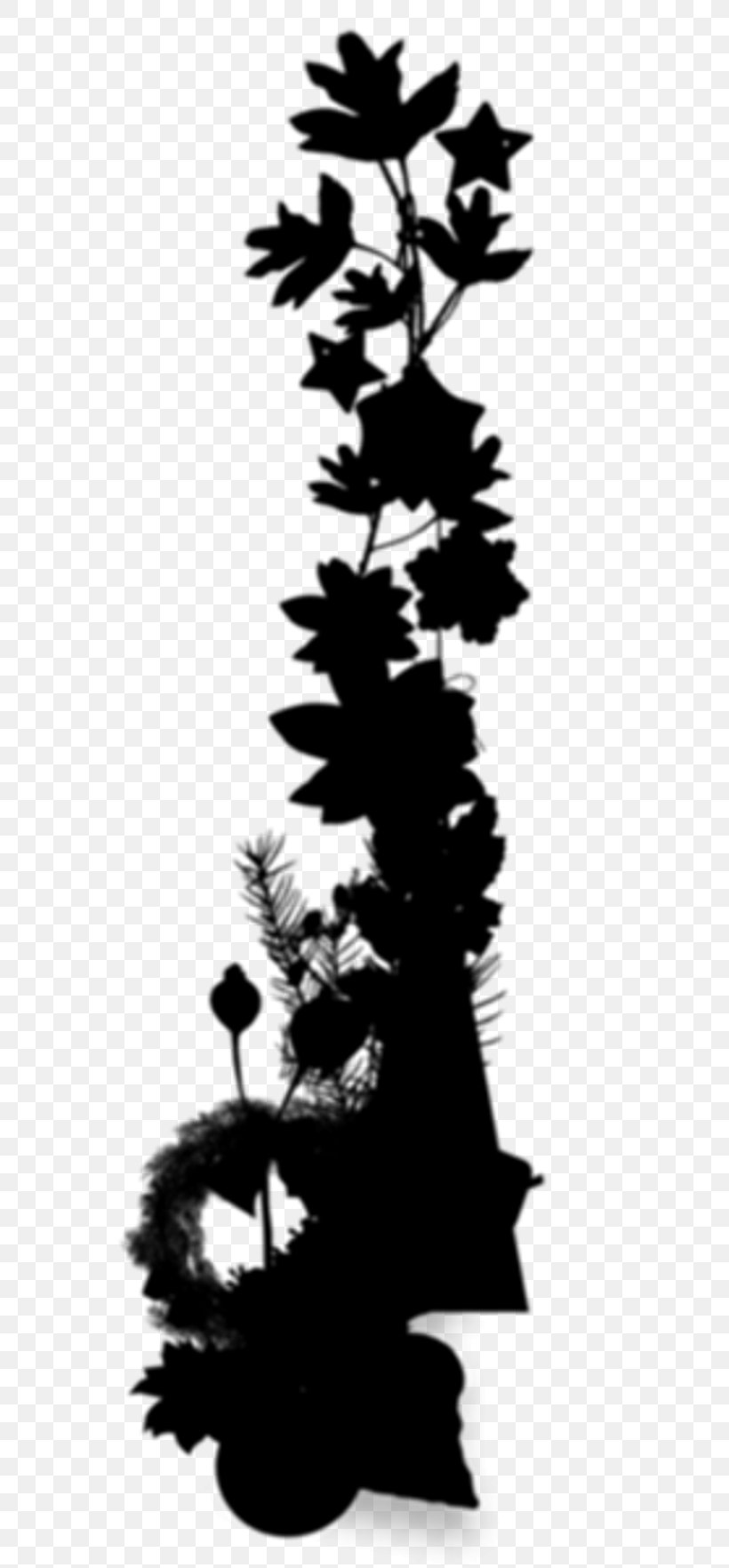 Fir Christmas Tree Pine Christmas Day, PNG, 800x1764px, Fir, Blackandwhite, Christmas Day, Christmas Tree, Flower Download Free