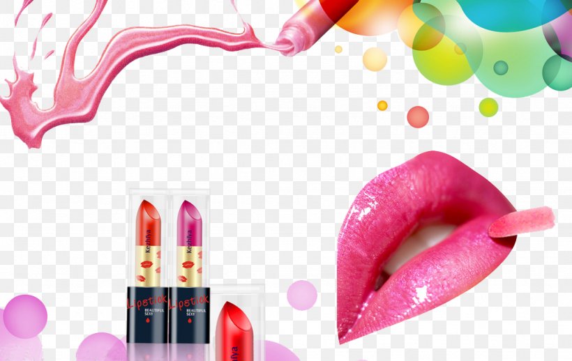 Lip Balm Cosmetics Lip Gloss Lipstick, PNG, 1024x647px, Lip Balm, Aliexpress, Beauty, Color, Cosmetics Download Free