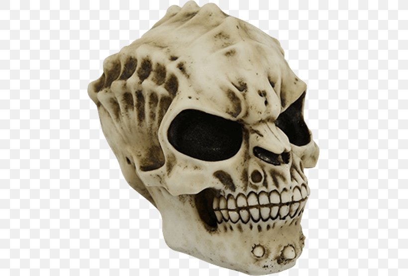 Skull Skeleton Jaw Statue Figurine, PNG, 555x555px, Skull, Bone, Demon, Figurine, Growling Download Free