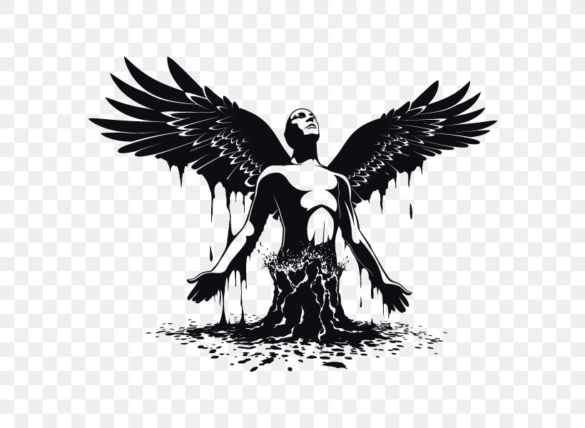 Clip Art Fallen Angel Openclipart Michael, PNG, 600x600px, Fallen Angel, Angel, Beak, Bird, Bird Of Prey Download Free