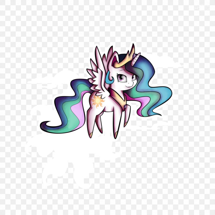 Horse Clip Art Illustration Fairy Unicorn, PNG, 1024x1024px, Watercolor, Cartoon, Flower, Frame, Heart Download Free