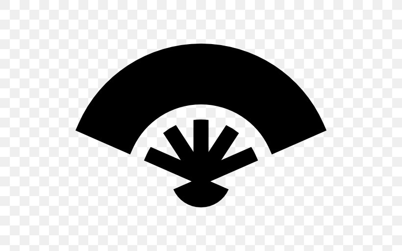 Logo Symbol Hand Fan, PNG, 512x512px, Logo, Avatar, Black, Black And White, Brand Download Free