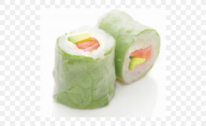 Makizushi California Roll Sushi Sashimi Spring Roll, PNG, 500x500px, Makizushi, Appetizer, Asian Food, Avocado, California Roll Download Free