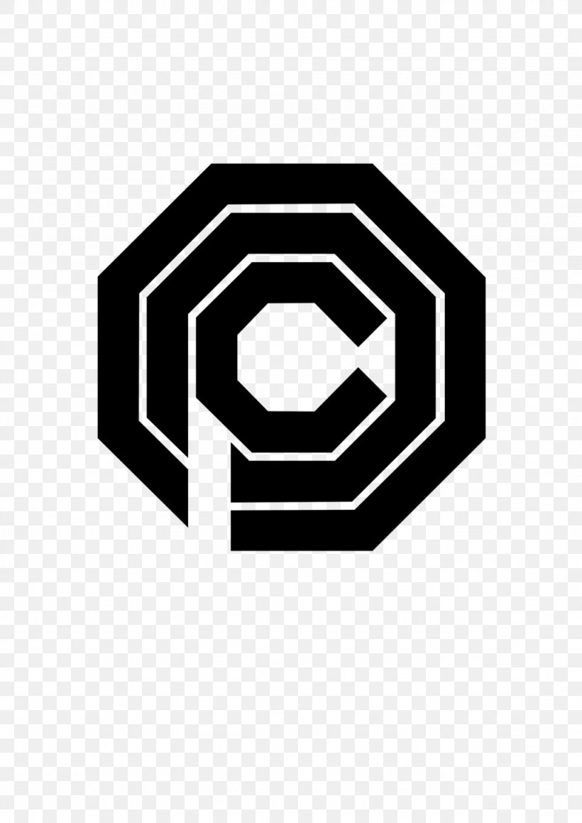RoboCop Omni Consumer Products ED-209 Logo Cyborg, PNG, 1024x1448px, Robocop, Black, Black And White, Brand, Cyborg Download Free
