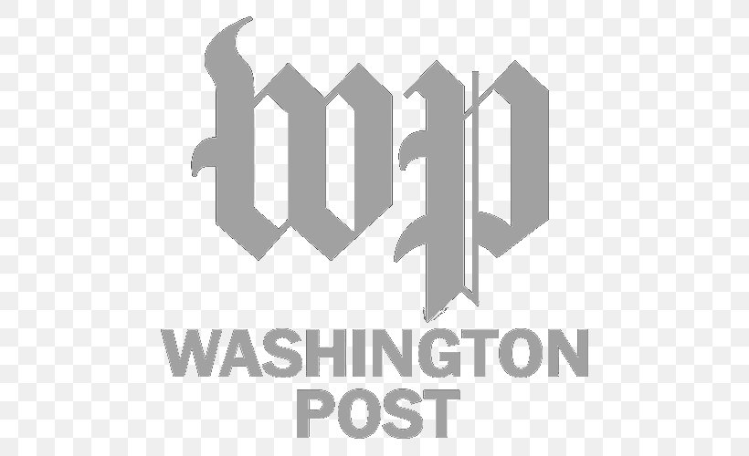 The Washington Post Justice Policy Institute Journalist Newspaper Journalism, PNG, 500x500px, Washington Post, Black And White, Brand, China Daily, Fake News Download Free