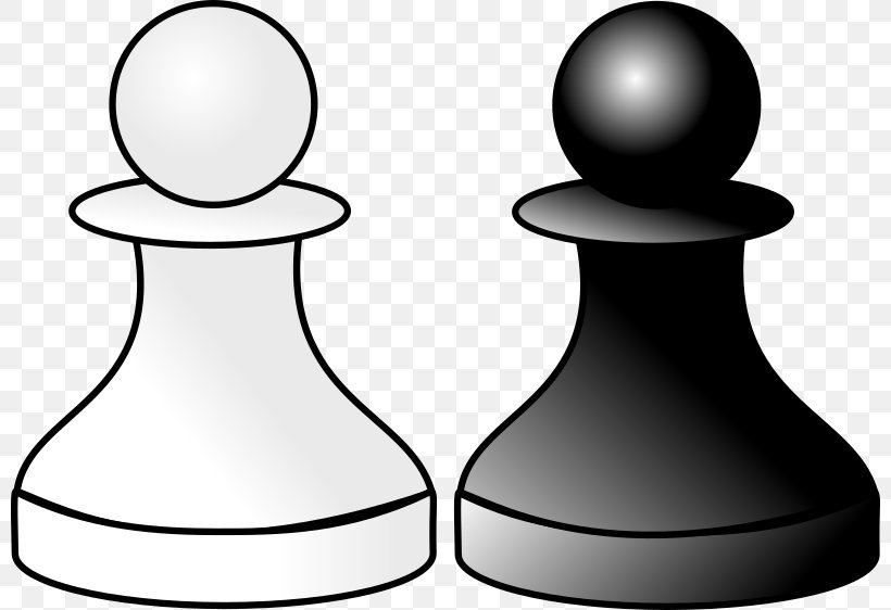 Chess Piece Black & White Pawn White And Black In Chess, PNG, 800x562px, Chess, Bishop, Black And White, Black White, Chess Piece Download Free