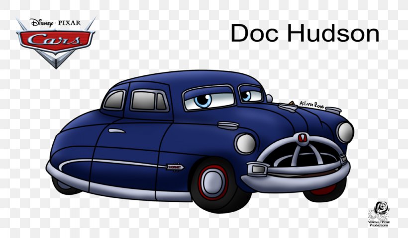 Doc Hudson Car Lightning McQueen Hudson Hornet Finn McMissile, PNG, 1023x600px, Doc Hudson, Animation, Automotive Design, Brand, Car Download Free