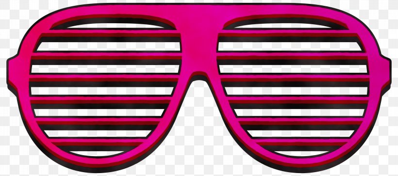 Sunglasses Cartoon, PNG, 3000x1331px, Watercolor, Eye Glass Accessory,  Eyewear, Glasses, Magenta Download Free