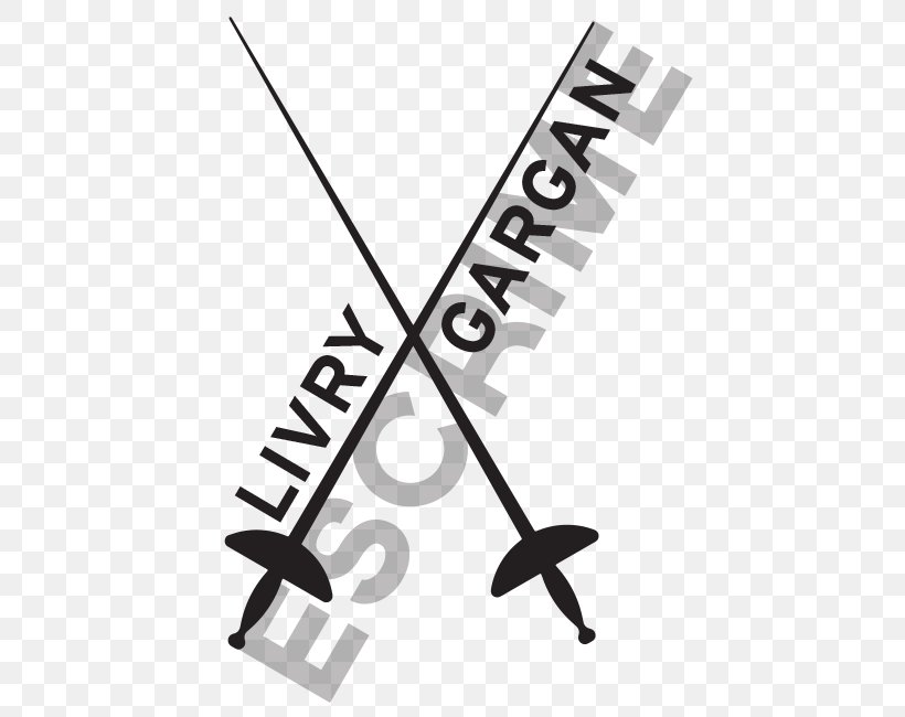 Fencing Circle Jean Moret De Livry-Gargan Sword Attack Stock Photography, PNG, 531x650px, Fencing, Attack, Black And White, Brand, Logo Download Free