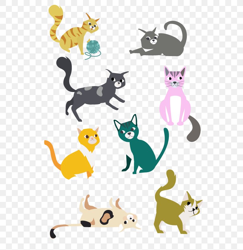 Kitten Black Cat, PNG, 660x842px, Kitten, Animal Figure, Area, Black Cat, Carnivoran Download Free