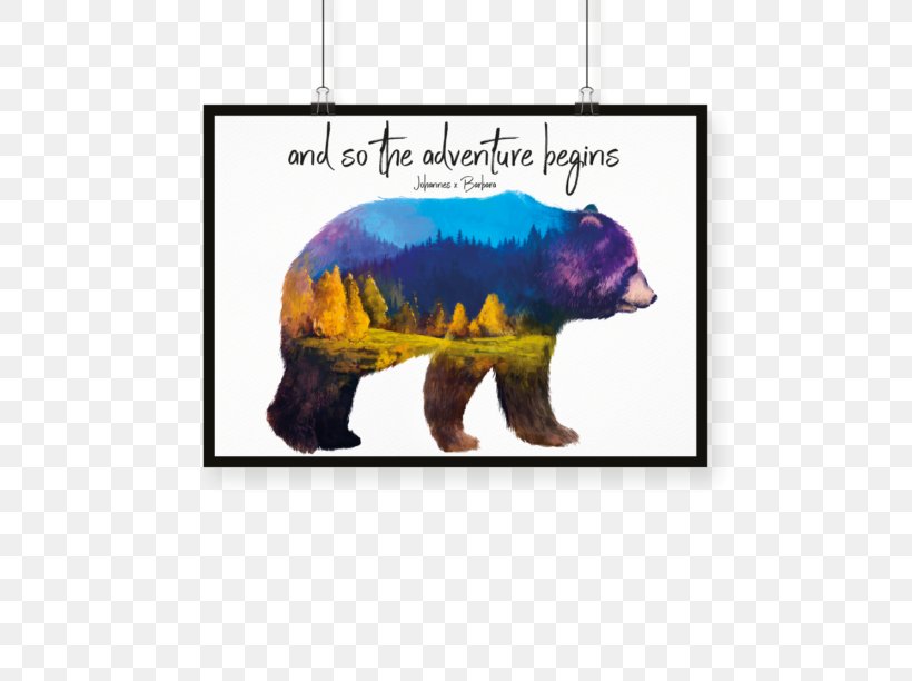 Watercolor Painting Poster Bear Canvas, PNG, 550x612px, Watercolor Painting, Art, Art Deco, Bear, Canvas Download Free