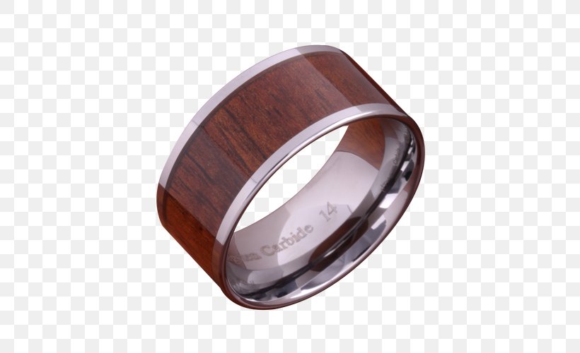 Wedding Ring Inlay Koa Titanium Ring, PNG, 500x500px, Ring, Colored Gold, Engraving, Gold, Inlay Download Free