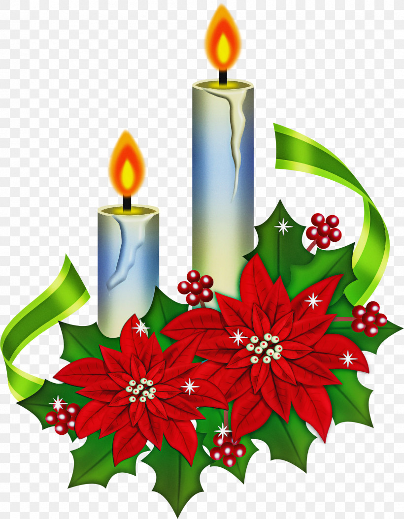 Christmas Decoration, PNG, 1787x2299px, Poinsettia, Candle, Christmas, Christmas Decoration, Christmas Eve Download Free