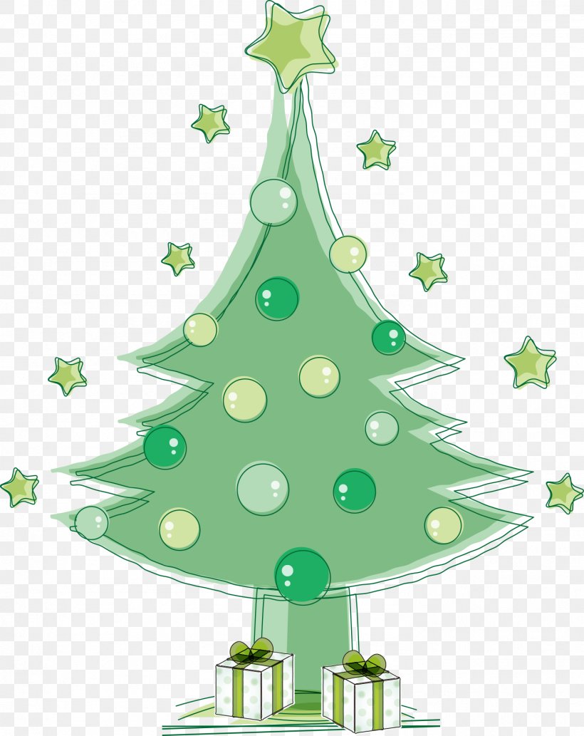 Christmas Tree Euclidean Vector, PNG, 1482x1868px, Christmas, Befana, Branch, Christmas Decoration, Christmas Ornament Download Free