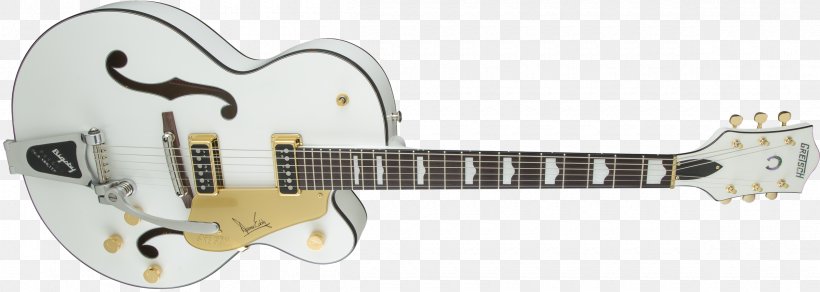 Electric Guitar Archtop Guitar Gretsch Bigsby Vibrato Tailpiece, PNG, 2400x855px, Electric Guitar, Acoustic Electric Guitar, Acoustic Guitar, Acousticelectric Guitar, Archtop Guitar Download Free