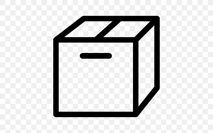 Cardboard Box E-commerce, PNG, 512x512px, Cardboard Box, Area, Black And White, Box, Cardboard Download Free