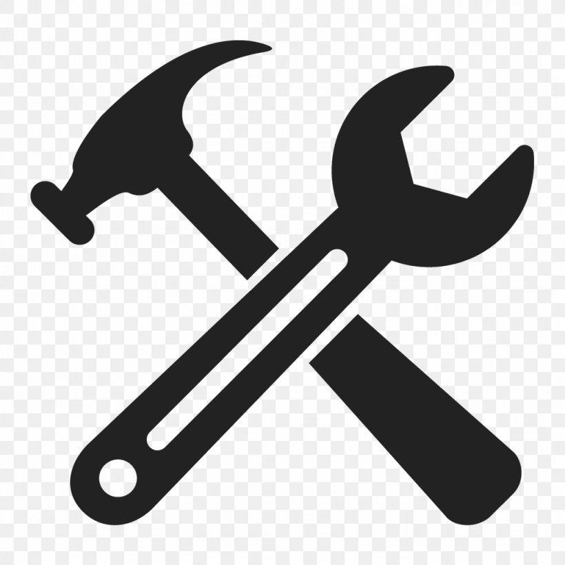 Hammer Spanners, PNG, 1024x1024px, Hammer, Black And White, Royaltyfree, Spanners, Sports Equipment Download Free