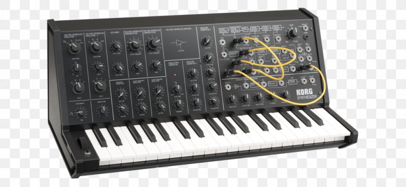 Korg MS-20 Korg Kronos NAMM Show Sound Synthesizers Analog Synthesizer, PNG, 1386x640px, Watercolor, Cartoon, Flower, Frame, Heart Download Free