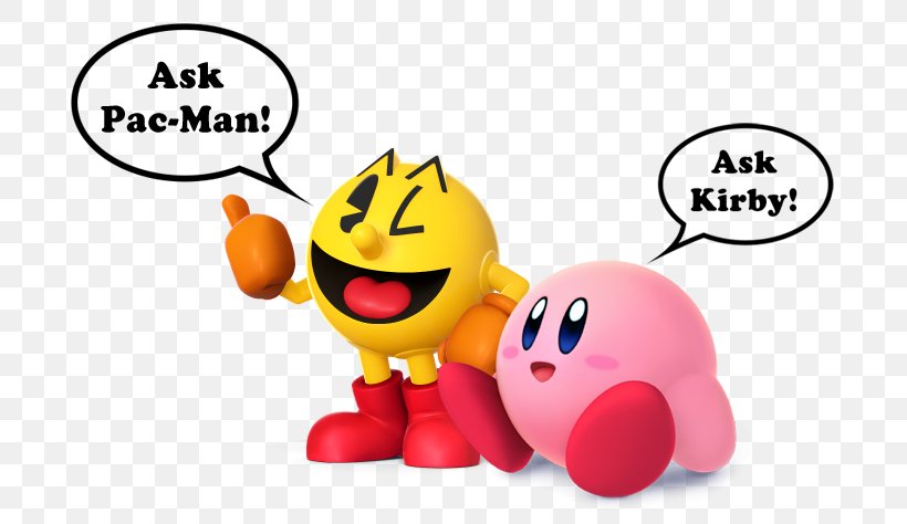 Pac-Man Party Pac-Man 2: The New Adventures Mario Super Smash Bros., PNG, 712x474px, Pacman, Arcade Game, Character, Emoticon, Ghosts Download Free