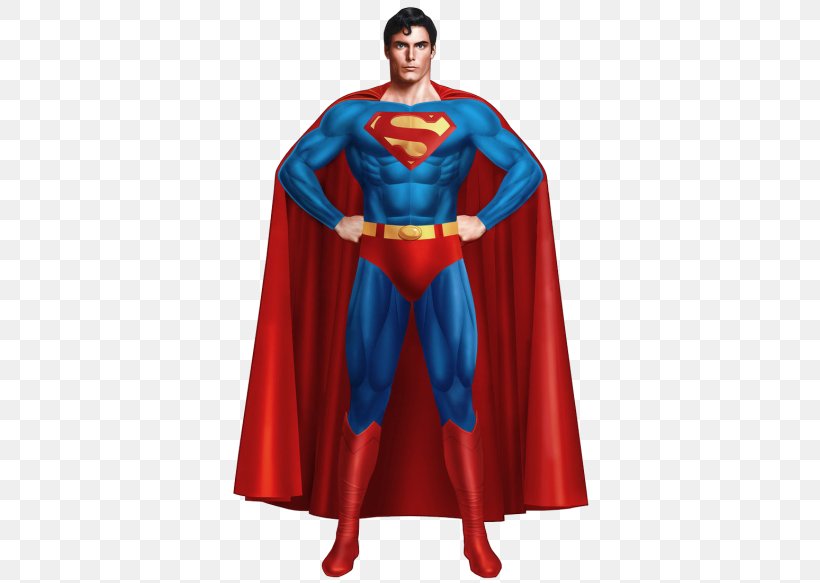 Superman Curse Clip Art Image, PNG, 500x583px, Superman, Action Figure, Comics, Costume, Electric Blue Download Free