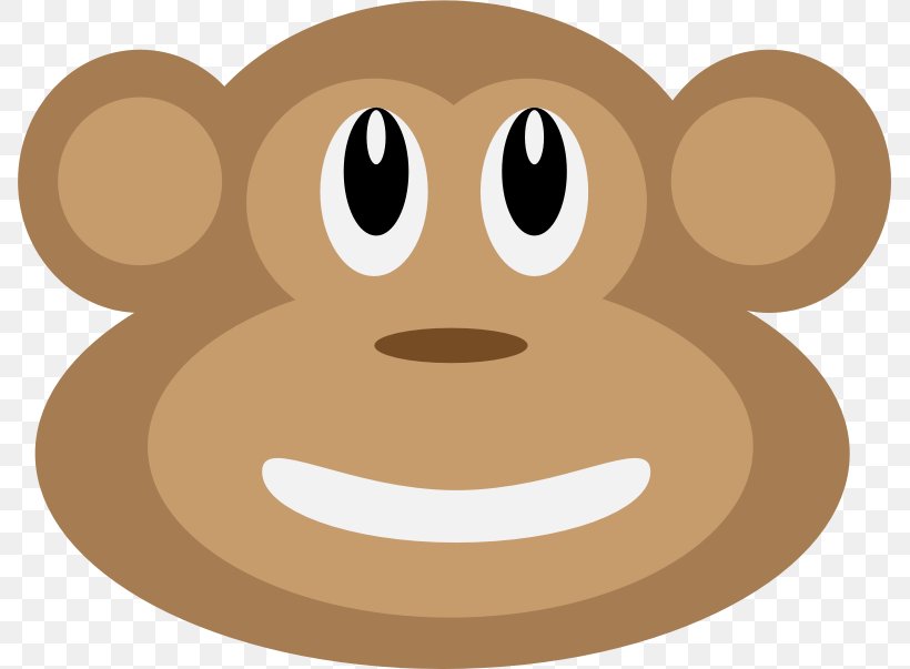 Monkey Snout Clip Art, PNG, 787x603px, Monkey, Cartoon, Facial Expression, Head, Mammal Download Free