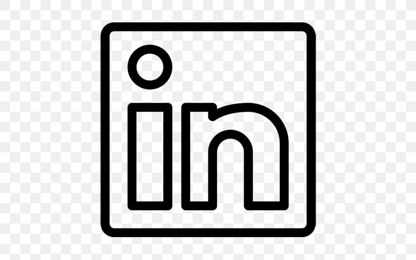 Social Media LinkedIn, PNG, 512x512px, Social Media, Area, Black And White, Brand, Linkedin Download Free