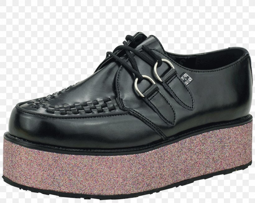 T.U.K. Platform Shoe Brothel Creeper Boot, PNG, 1096x876px, Tuk, Black, Boot, Brothel Creeper, Clog Download Free