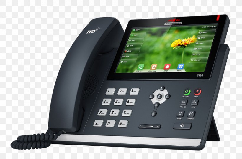 Yealink Sip-t48s Gigabit Voip Ip Phone VoIP Phone Telephone Wideband Audio Yealink SIP-T23G, PNG, 837x552px, Voip Phone, Communication, Corded Phone, Electronics, Gigabit Ethernet Download Free