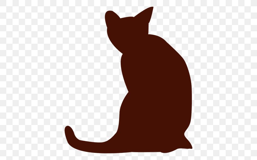 Cat Kitten Silhouette Clip Art, PNG, 512x512px, Cat, Carnivoran, Cat Like Mammal, Dog Like Mammal, Drawing Download Free