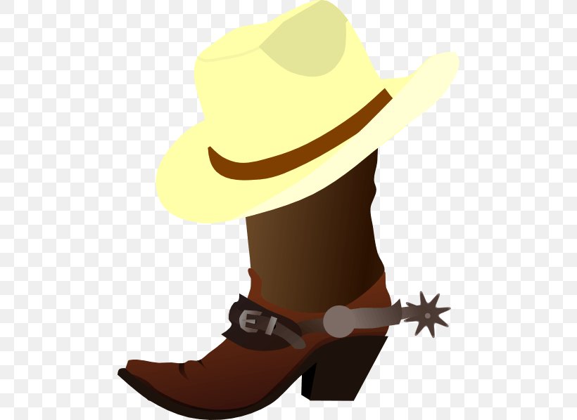 Cowboy Boot Cowboy Hat Clip Art, PNG, 486x598px, Cowboy Boot, Boot, Cowboy, Cowboy Hat, Fashion Accessory Download Free