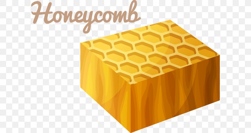 Honeycomb, PNG, 616x437px, Honeycomb, Drink, Honey, Material, Orange Download Free