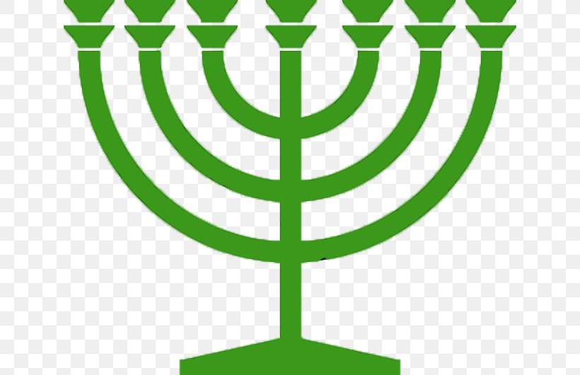 Jewish Symbolism Menorah Judaism Jewish Holiday, PNG, 640x530px, Jewish Symbolism, Area, Candle Holder, Green, Hanukkah Download Free