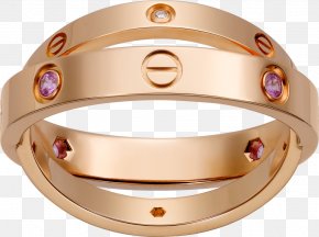 Car Pink - Ring Sapphire Cartier Diamond Jewellery PNG
