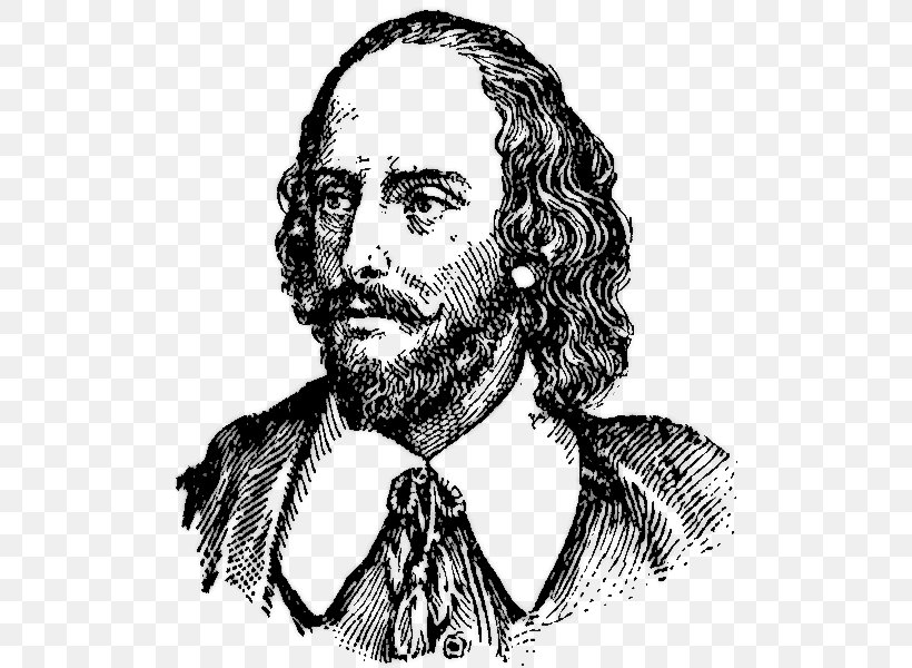 William Shakespeare Romeo And Juliet Hamlet Clip Art, PNG, 506x600px, William Shakespeare, Art, Beard, Black And White, Drawing Download Free