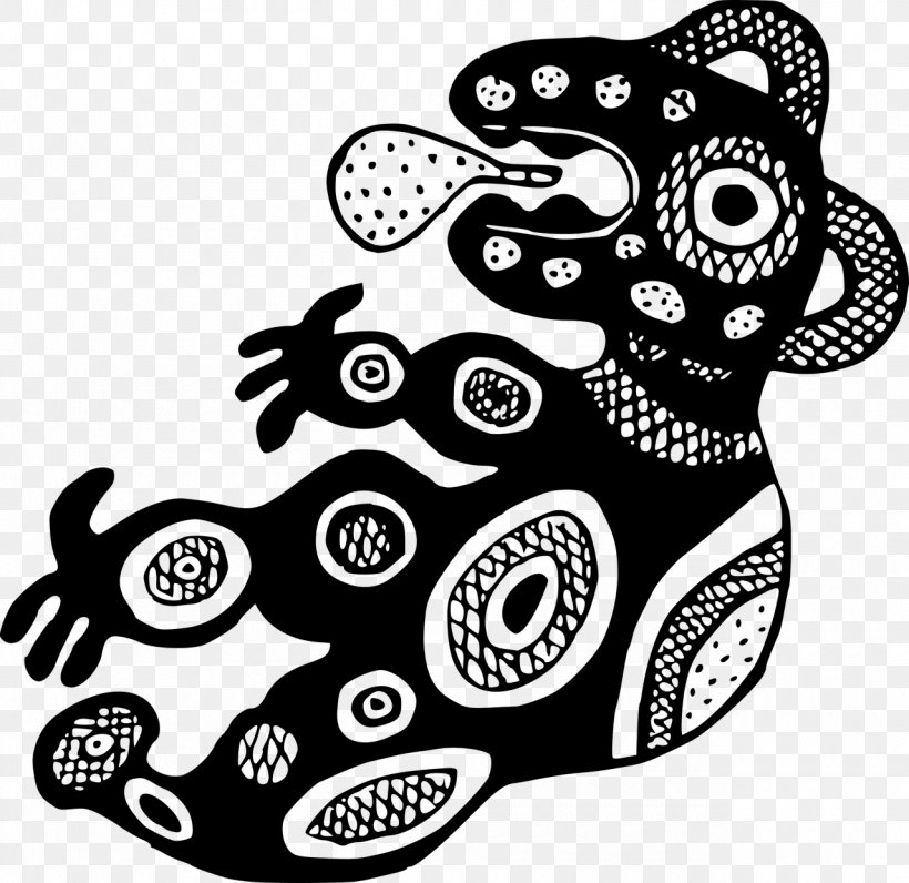 aboriginal clipart black and white hen