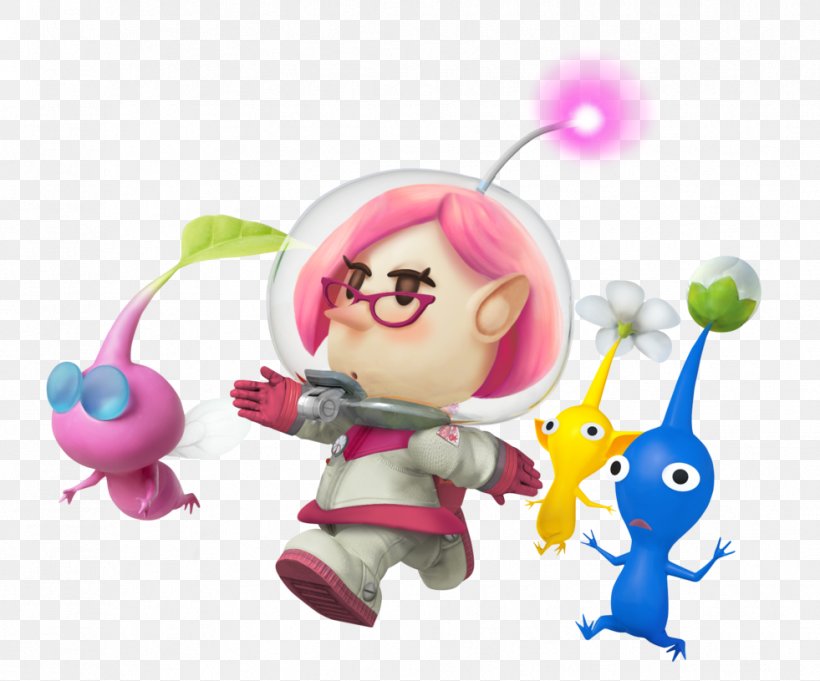 Pikmin 3 Super Smash Bros. For Nintendo 3DS And Wii U, PNG, 981x815px, Pikmin, Amiibo, Baby Toys, Captain Olimar, Cartoon Download Free