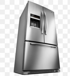 Refrigerator - Refrigerator Home Appliance Whirlpool Corporation Ice Makers Water Filter PNG