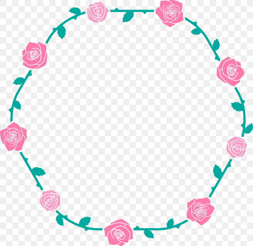 Rose Frame Floral Frame Flower, PNG, 3000x2914px,  Download Free