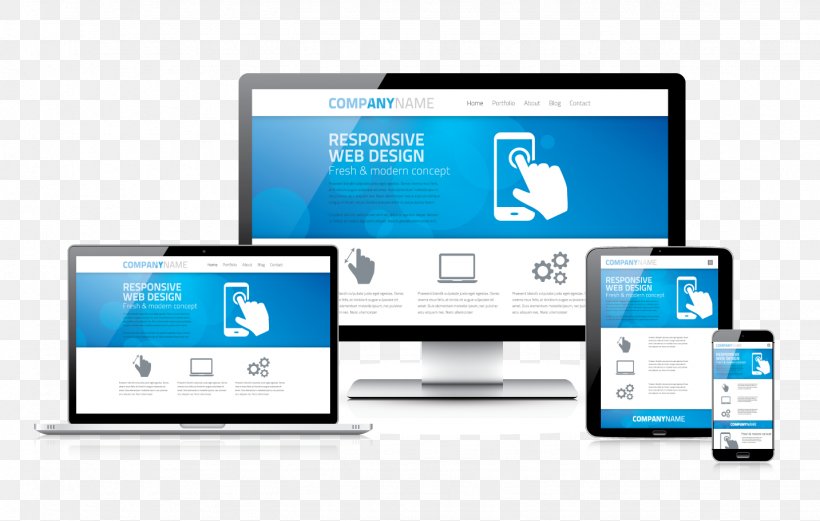 Responsive Web Design Web Development, PNG, 1433x911px, Responsive Web Design, Brand, Business, Communication, Computer Monitor Download Free